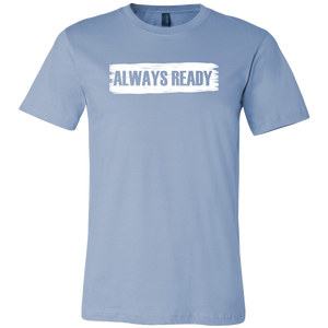 ALWAYS READY with Logo on Back by NORTHREADY Unisex Shirt - Choice of Colors