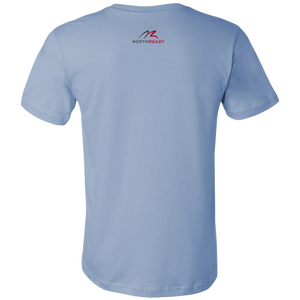 ALWAYS READY with Logo on Back by NORTHREADY Unisex Shirt - Choice of Colors