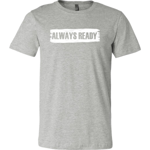 ALWAYS READY with Logo on Back by NORTHREADY Unisex Shirt - Choice of Colors